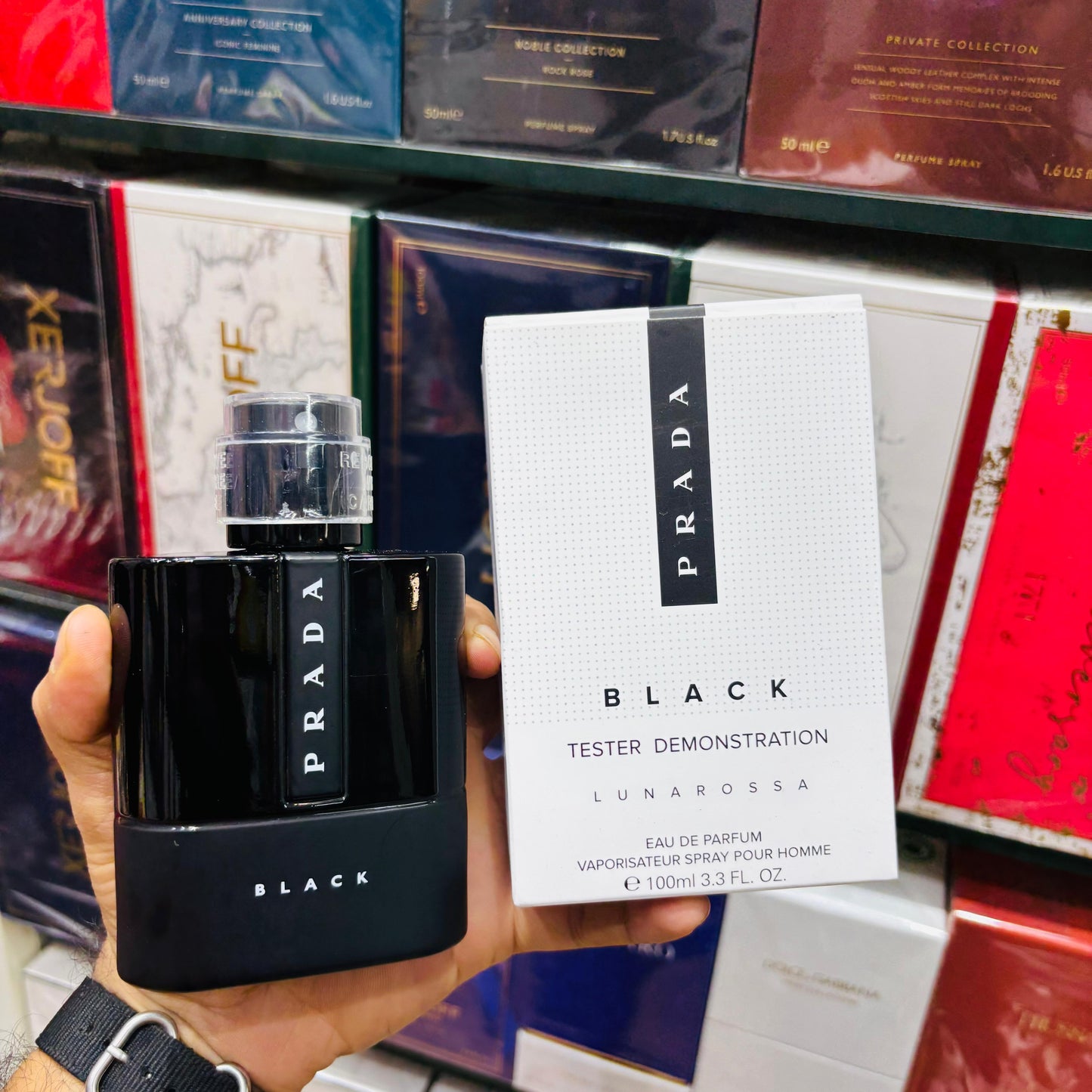 Prada Luna Rossa Black