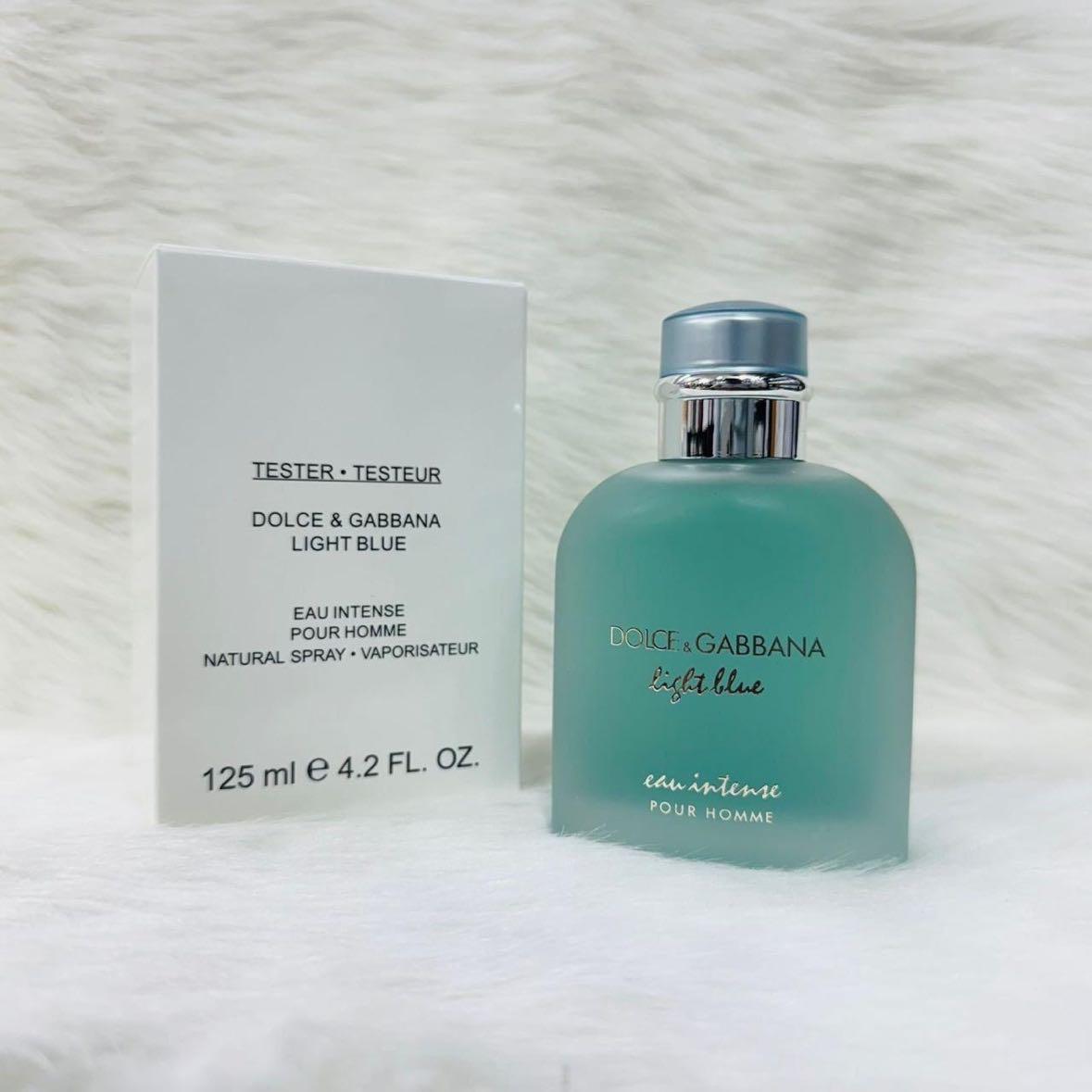 D&G Light Blue Eau Intense Pour Homme